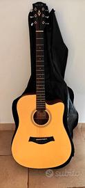 Chitarra acustica Vermont D100CE-N + custodia GEWA