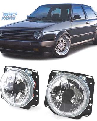 FARI VOLKSWAGEN VW GOLF MK2 83-91 ANGEL EYES FONDO