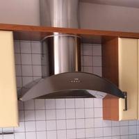 Cappa aspirante da cucina in acciaio inox
