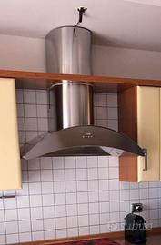 Cappa aspirante da cucina in acciaio inox