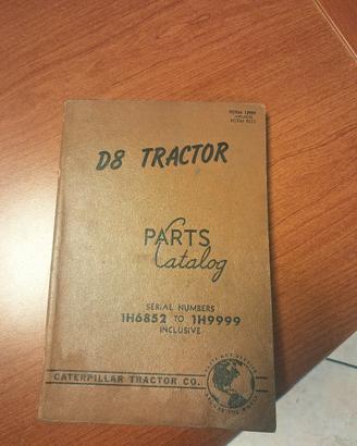 Catalogo ricambi CATERPILLAR D8
