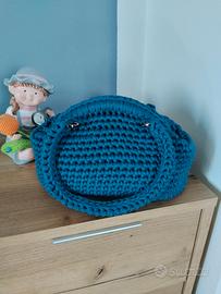 Clutch Bag all'uncinetto 