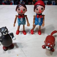 Pinocchio Takara Picorino gatta Giulietta anni 70