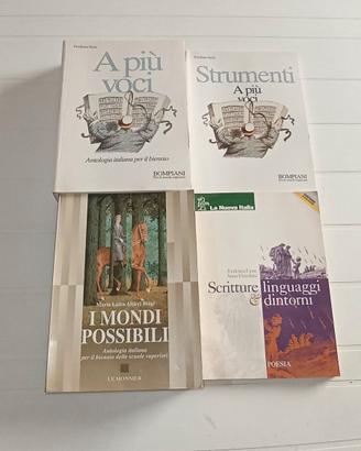 Antologie di italiano, libri nuovi