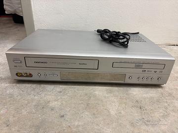 Videoregistratore VHS + Lettore DVD Daewoo