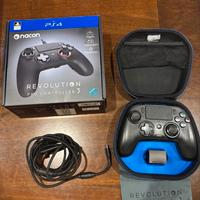 ps4 + controller nacon revolution 3