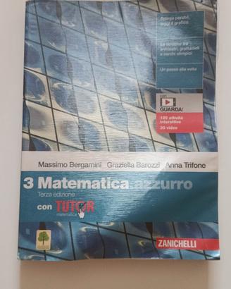Matematica Azzurro 3 - isbn  9788808930552