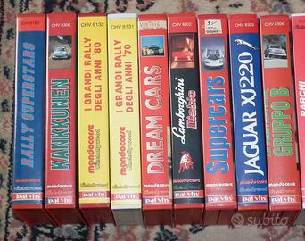 Vhs rally supercars della cinehollywood
