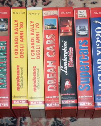 Vhs rally supercars della cinehollywood