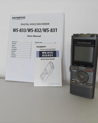 Registratore Vocale Digitale OLYMPUS WS-831