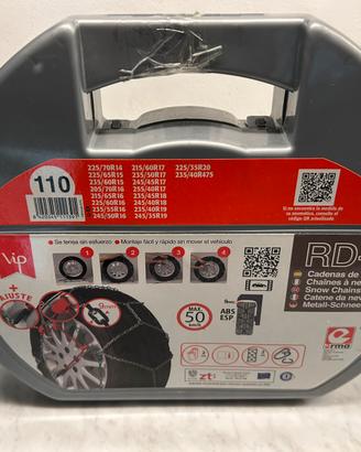 Catene da neve RD-9 9mm - Misura 110 - NUOVE