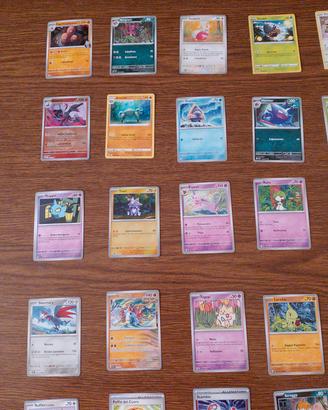 lotto carte Pokemon 