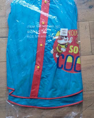 giacca impermeabile bambino