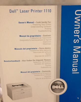 Manuale istruzioni stampante Dell