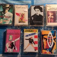 n. 7 musicassette - generi vari