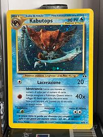 Carta pokemon kabutops holo