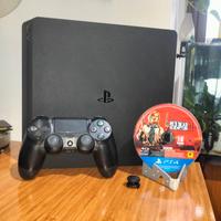 Ps4 slim con red dead redemption 2