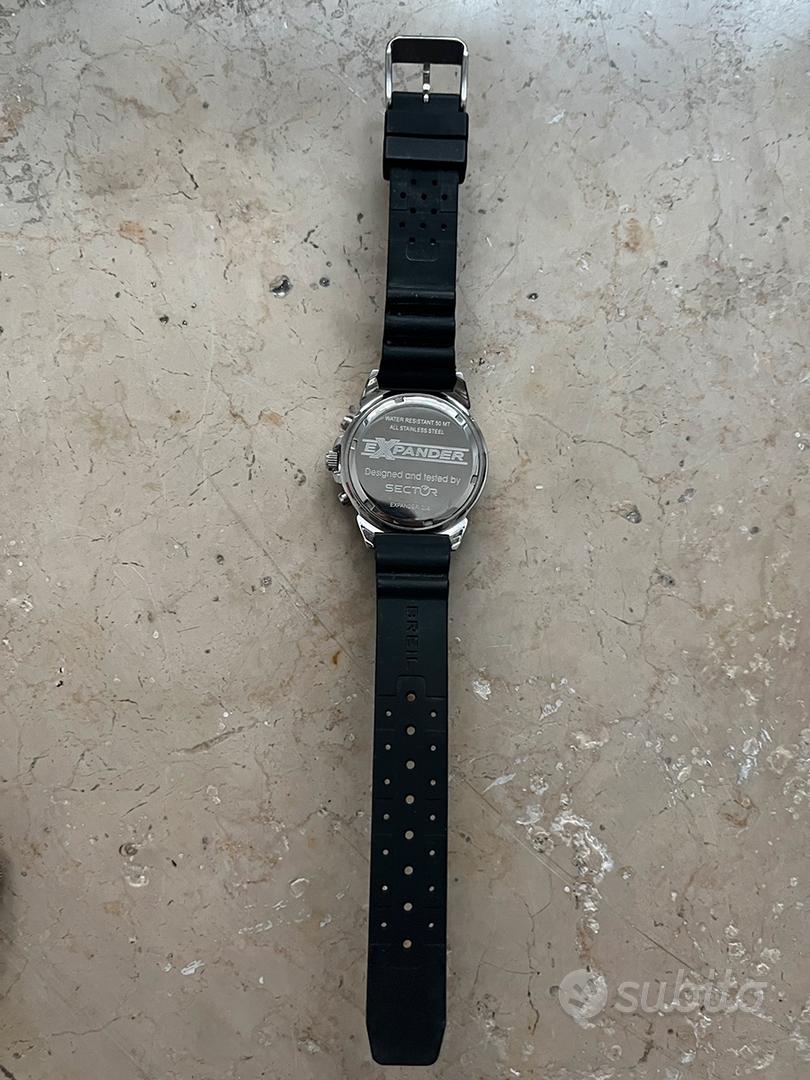 Orologio Da Uomo Sekonda 1851, Movimento Al Quarzo, Quadrante Argentato Con Numeri Grandi, Cinturino In Pelle Nera, Cassa Argento - 2