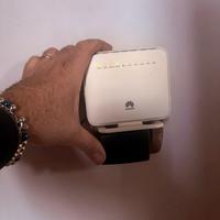Router Modem Wi-Fi ADSL Huawei con alimentatore