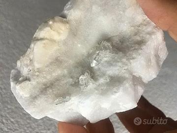 Minerali Quarzo Carrara diamante herkimer Minerals