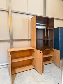 MOBILI DA UFFICIO IN LEGNO: ARMADIO E CREDENZA