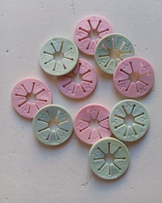 10 Anelli ferma calzini da lavatrice. Set 5 €