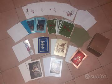 43 Biglietti Auguri Natale Vintage assortiti USA