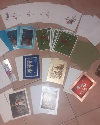 43 Biglietti Auguri Natale Vintage assortiti USA