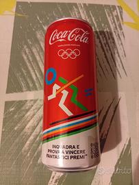 lattine mondiali coca Cola vuote 