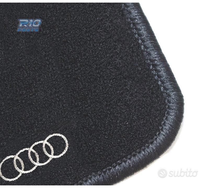 Carmat Tappetini Auto Tessuto Su Misura Per Audi A6 C6 (2004-2006) Con Logo – Set 4 Pezzi Neri, Impermeabili, Antiscivolo - 2