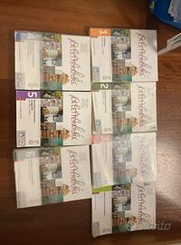 Libri perche la letteratura 1,2,3,4,5,6, leopardi