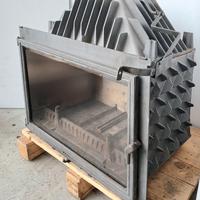 CAMINETTO RADIANTE ghisa 11kW per LOFT di DESIGN