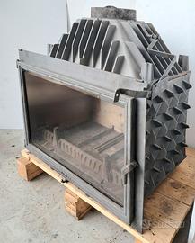 CAMINETTO RADIANTE ghisa 11kW per LOFT di DESIGN