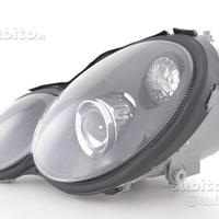Fari neri anteriori mercedes sportcoupe w203