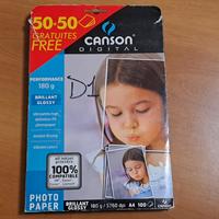 Carta Fotografica Canson Brillant Glossy 180g A4