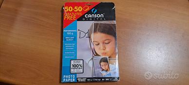 Carta Fotografica Canson Brillant Glossy 180g A4