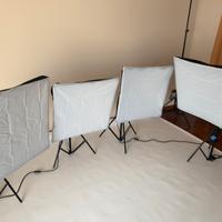 4 softbox neewer 60x60 cm