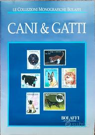 Francobolli cani e gatti -Collezione  - Bolaffi