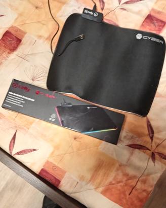 Tappetino luminoso da gaming 