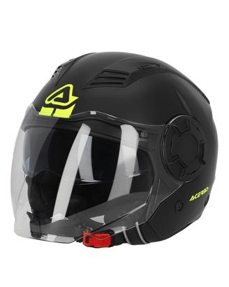 CASCO JET ACERBIS VENTO NERO OPACO 22-06 tg.Xs