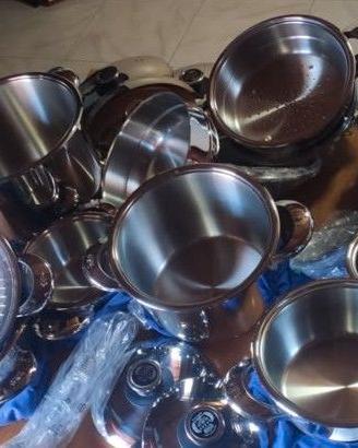 Batteria di pentole GMC 15 pezzi