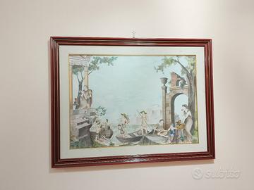 Quadro Vintage Paesaggistico 