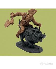 SOLDATINO FANTASY NANO SU CINGHIALE N.1. 1/32