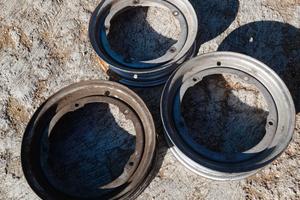 Cerchi in ferro per pneumatici PIAGGIO Ape TM 703