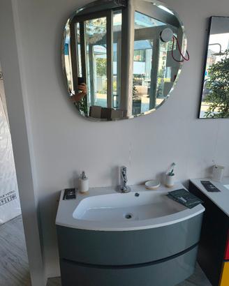 mobile bagno sospeso larghezza 96 cm