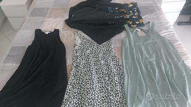 Lotto 3 prendisole donna M-L e una camicia