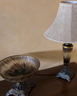 Set Arredo: Lampada da Tavolo e Centrotavola