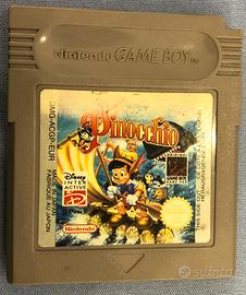 Cartuccia Disney Pinocchio per Nintendo Game Boy