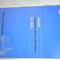 VARIANTE CATALOGO PARTI DI RICAMBIO VESPA PIAGGIO 
