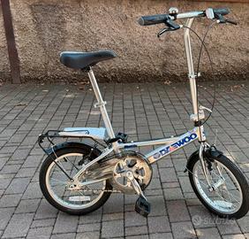 Bicicletta pieghevole in alluminio 